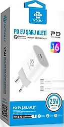 Arbaks ARB-013T 25 W Type-C Kablolu Hızlı Şarj Aleti