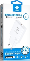 Arbaks ARB-015B 25 W Hızlı Şarj Adaptörü