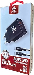Arbaks ARB-015T 38 W Type-C Kablolu Hızlı Şarj Aleti