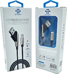 Arbaks ARB-600 1 m USB to Lightning Hızlı Şarj Kablosu