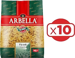 Arbella Fiyonk Makarna 500 gr 10'lu