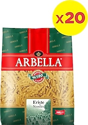 Arbella Erişte Makarna 500 gr 20'li
