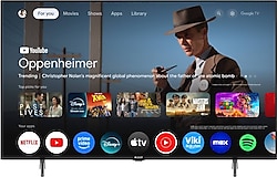 Arçelik 7 Serisi A75 E 795 B 4K Ultra HD 75" 190 Ekran Uydu Alıcılı Google Smart LED TV