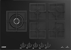 Arçelik OCD K 752-2 DWKYS Wok Gözlü Siyah Ankastre Ocak