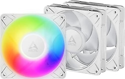 Arctic P12 Pro ARGB ACFAN00326A Beyaz 3'lü 12 cm Kasa Fanı