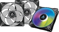 Arctic P14 PWM PST ARGB ACFAN00257A Siyah 3'lü 14 cm Kasa Fanı