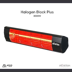 Ardonat Halogen Black Pro Plus 3000 W Uzaktan Kumandalı Dış Mekan Infrared Isıtıcı