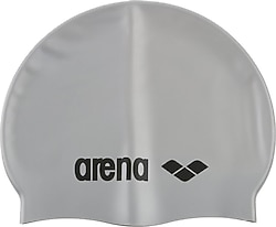 Arena Classic 9166251 Gri Silikon Yüzücü Bonesi