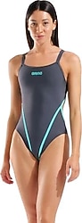 Arena Hyperflow Solid Double Cross Back 010268 Kadın Yüzücü Mayosu