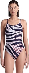 Arena Multi Stripes 007158 Kadın Yüzücü Mayosu