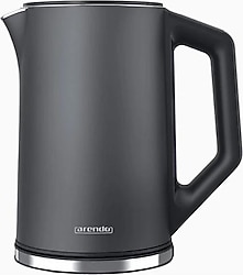 Arendo Elegant 2200 W Gri 1.5 lt Kettle