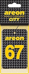 Areon City Vanilla Black 67 Asma Araba Kokusu