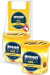 Areon Gel Can Blister Vanilla Bardaklık Oto Kokusu