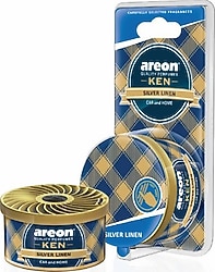 Areon Ken Blister Silver Linen Bardaklık Oto Kokusu