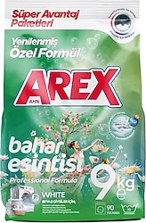 Arex Matik Bahar Esintisi Beyazlar için 9 kg Toz Deterjan