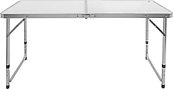 Argeus Elevate 120x60 cm Alüminyum Katlanır Kamp Masası