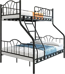 Argimo İmaj Siyah 90x200-140x200 cm 3'lü Metal Ranza