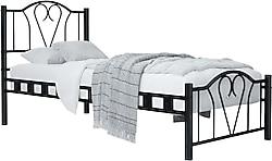 Argimo Orkide 90x200 cm Ferforje Metal Tek Kişilik Karyola