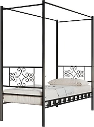 Argimo Stella Sultan 90x200 cm Ferforje Metal Tek Kişilik Karyola