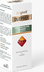 Argivit Blephix Göz Çevresi ve Kirpik Temizleyici Köpük 50 ml Göz Şampuanı