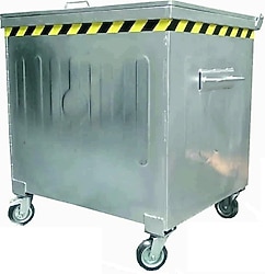 Arı Metal 7432 600 lt Çöp Konteyneri