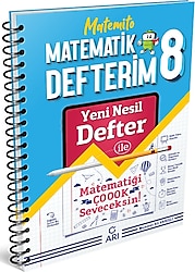 Arı Yayıncılık 8. Sınıf Matemito Matematik Defterim