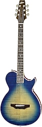 Aria APE100BLB Blue Burst Elektro Akustik Gitar