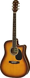 Aria AWN15CETS Cutaway Elektro Akustik Gitar