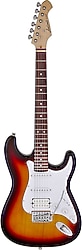 Aria Pro II STG0043TS 3 Tone Sunburst Elektro Gitar