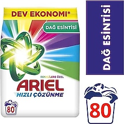 Ariel Dağ Esintisi Renkliler için 12 kg Toz Deterjan