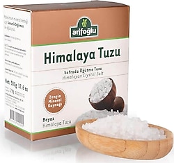 Arifoğlu Sofrada Öğütme 500 gr Beyaz Himalaya Tuzu