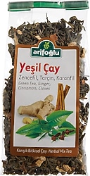Arifoğlu Zencefil Tarçın Karanfil Yeşil Çay 165 gr