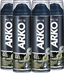 Arko Men Tahriş Önleyici 200 ml 4 Adet Tıraş Jeli