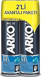 Arko Men Cool 200 ml 2 Adet Tıraş Jeli