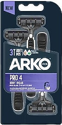 Arko Men Pro 4 3'lü Tıraş Bıçağı