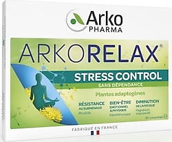 Arkopharma Arkorelax Stress Control Easy 30 Tablet