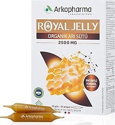 Arkopharma Royal Jelly Organık Arı Sütü 20 Ampul