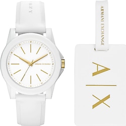 Armani Exchange AX7126 Kadın Kol Saati ve Valiz Etiketi