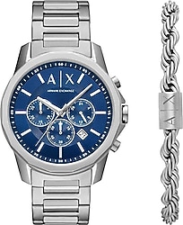 Armani Exchange AX7176SET Erkek Kol Saati ve Bileklik Seti