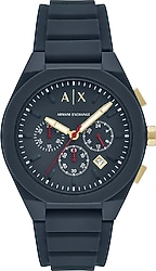 Armani Exchange Rafael AX4168 Silikon Kordon Lacivert Erkek Kol Saati