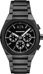Armani Exchange Rafael AX4183 Çelik Kordon Siyah Erkek Kol Saati