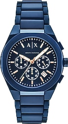 Armani Exchange Rafael AX4189 Çelik Kordon Mavi Erkek Kol Saati
