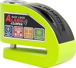 Armor 606 MVA 6 mm 120 dB Alarmlı Yeşil Disk Kilidi