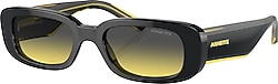 Arnette Litty 4317 12412Q Black-Yellow Erkek Güneş Gözlüğü