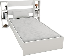 Arnetti Smart 90x190 cm Raflı Tek Kişilik Karyola
