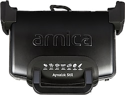 Arnica Ayvalık Stil GH26262 1750 W Tost Makinesi Siyah