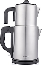 Arnica Demli XL Inox Çelik Çay Makinesi