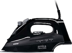 Arnica Flora 2000 UT61044 Siyah Gümüş 2000 W Buharlı Ütü