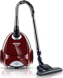 Arnica Terra Rosso 1500 W Toz Torbalı Elektrikli Süpürge