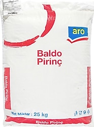 Aro 25 kg Baldo Pirinç